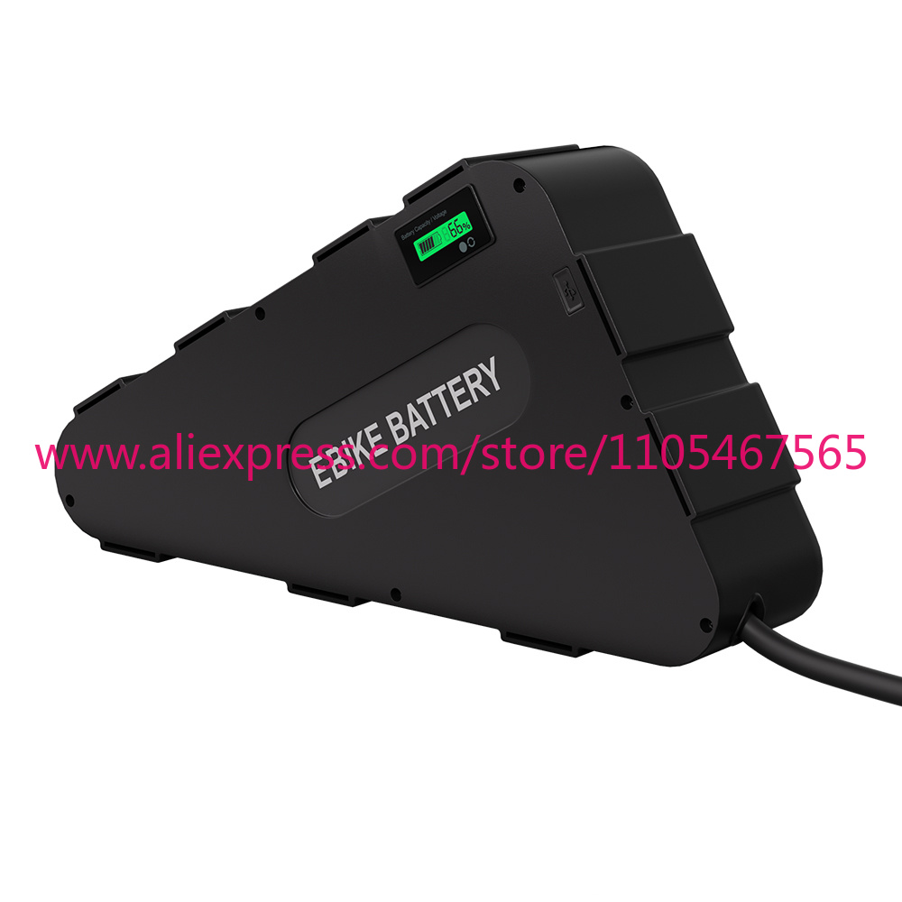 Electric Bicycle Battery 72V 30Ah - Driehoekige elektrische fiets lithium batterij 52V