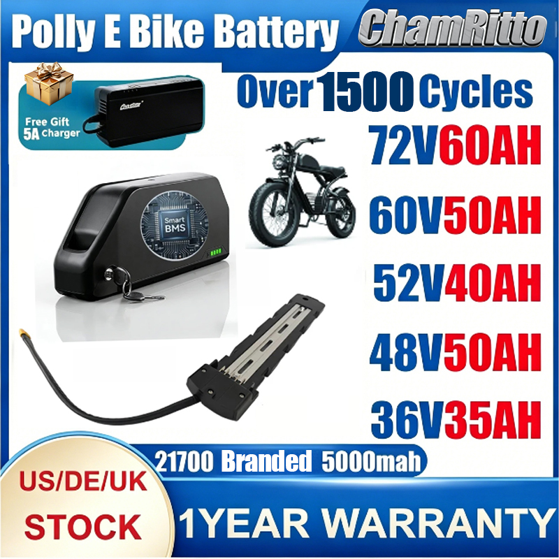 Electric Bicycle Battery 72V 30Ah - Elektrische fiets onderbuis 48V 52V 30Ah