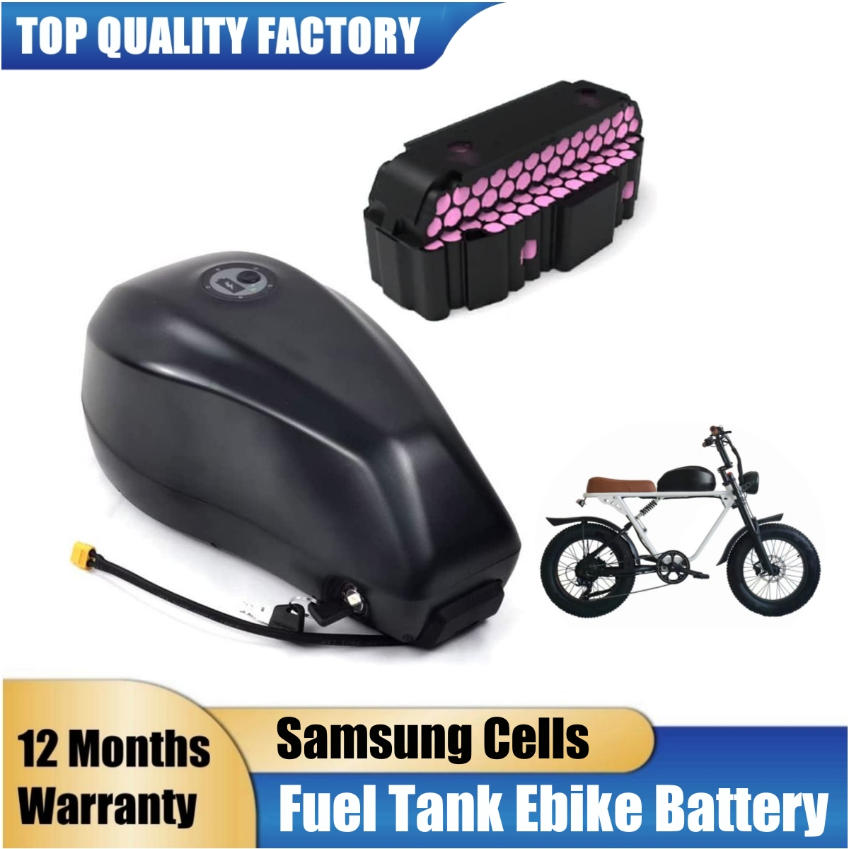 Elektrische fiets accu brandst - Electric Bicycle Battery 72V 30Ah recensie en prijs