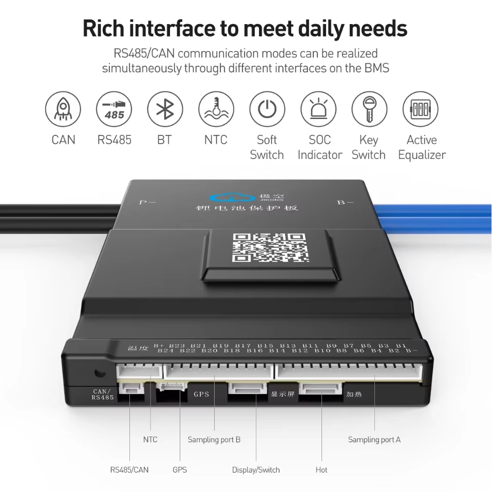 JK BMS Actieve Balancer 150A 1 - Smart Bms 72V 20S 150A Bluetooth recensie en prijs