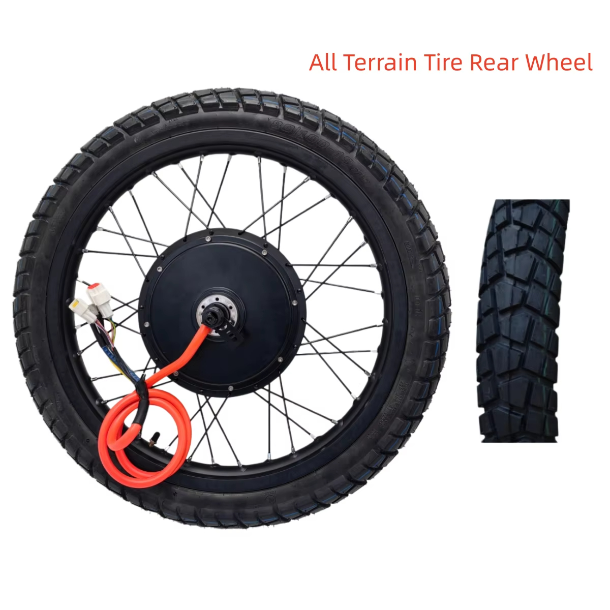 Ebike Motorfiets Achterwiel Co - 72V 5000W Hub Motor Kit recensie en prijs