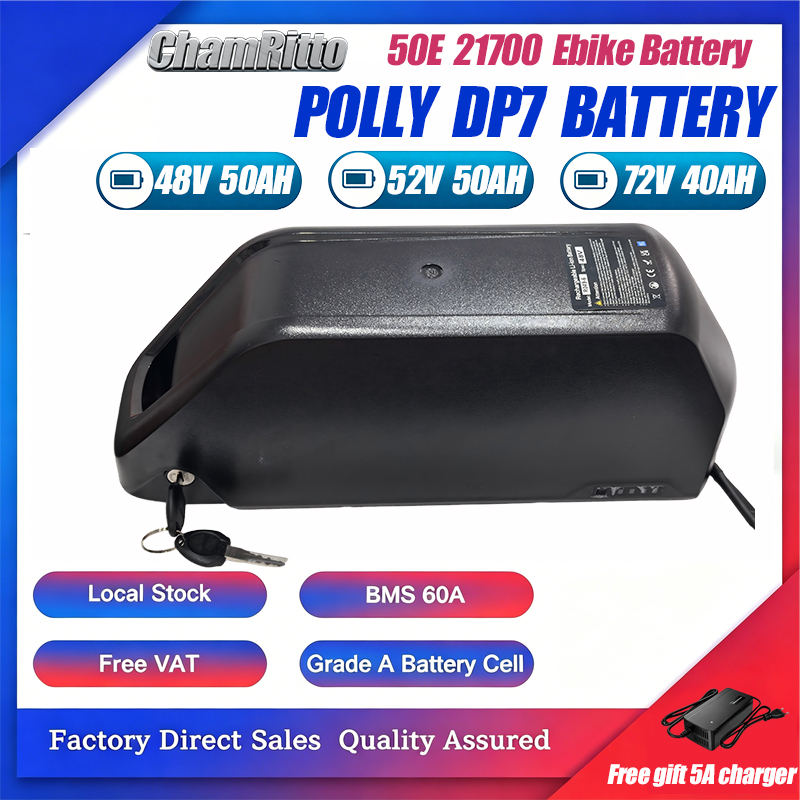 Hailong e-bike accu 52V 36V 48 - Electric Bicycle Battery 72V 30Ah recensie en prijs