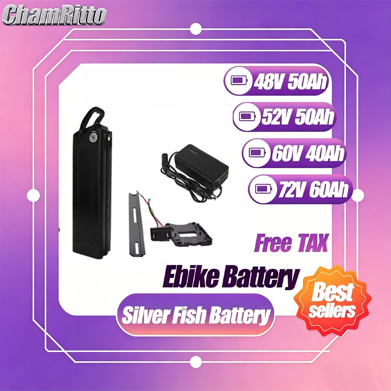 48V Elektrische Fiets 52V Silv - Electric Bicycle Battery 72V 30Ah recensie en prijs