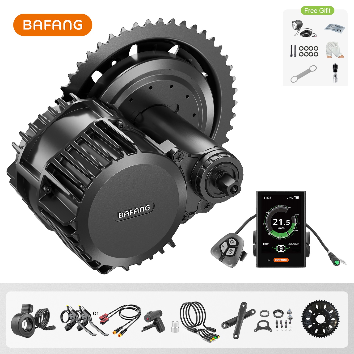 Bafang UART 48 V/52 V 1000 W M - Mid Drive Motor Kit 52V 1000W recensie en prijs