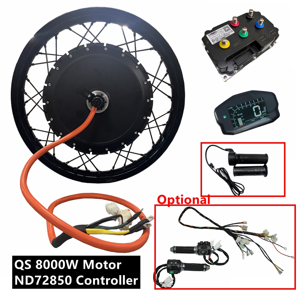 NBpower/QS273 V3 72V 8000W E-b - 72V 5000W Hub Motor Kit recensie en prijs