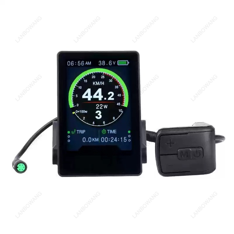 Elektrische fiets kleurendispl - Tongsheng Tsdz2B Mid Drive Motor recensie en prijs