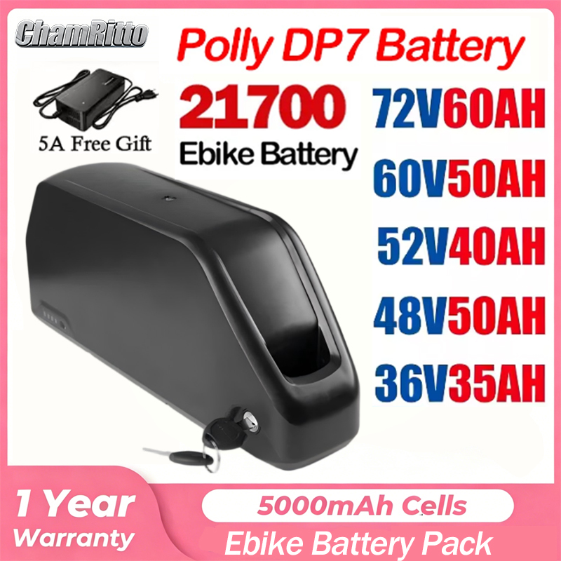 52V 50Ah Hailong Polly 48V 60V - Electric Bicycle Battery 72V 30Ah recensie en prijs
