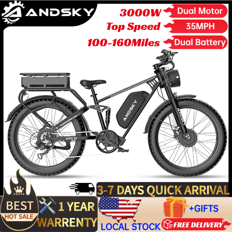 ANDSKY Apex50 AWD Elektrische  - Mid Drive Motor Kit 52V 1000W recensie en prijs